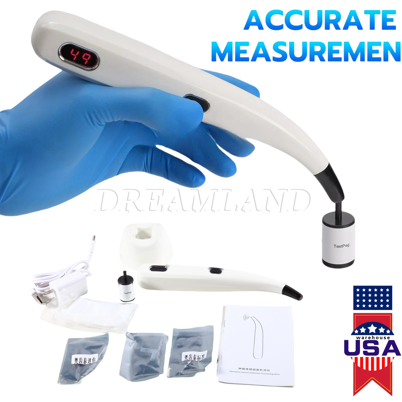 10 pcs NSK PANA MAX Style Dental High Speed Handpiece Standard 4 Hole USA