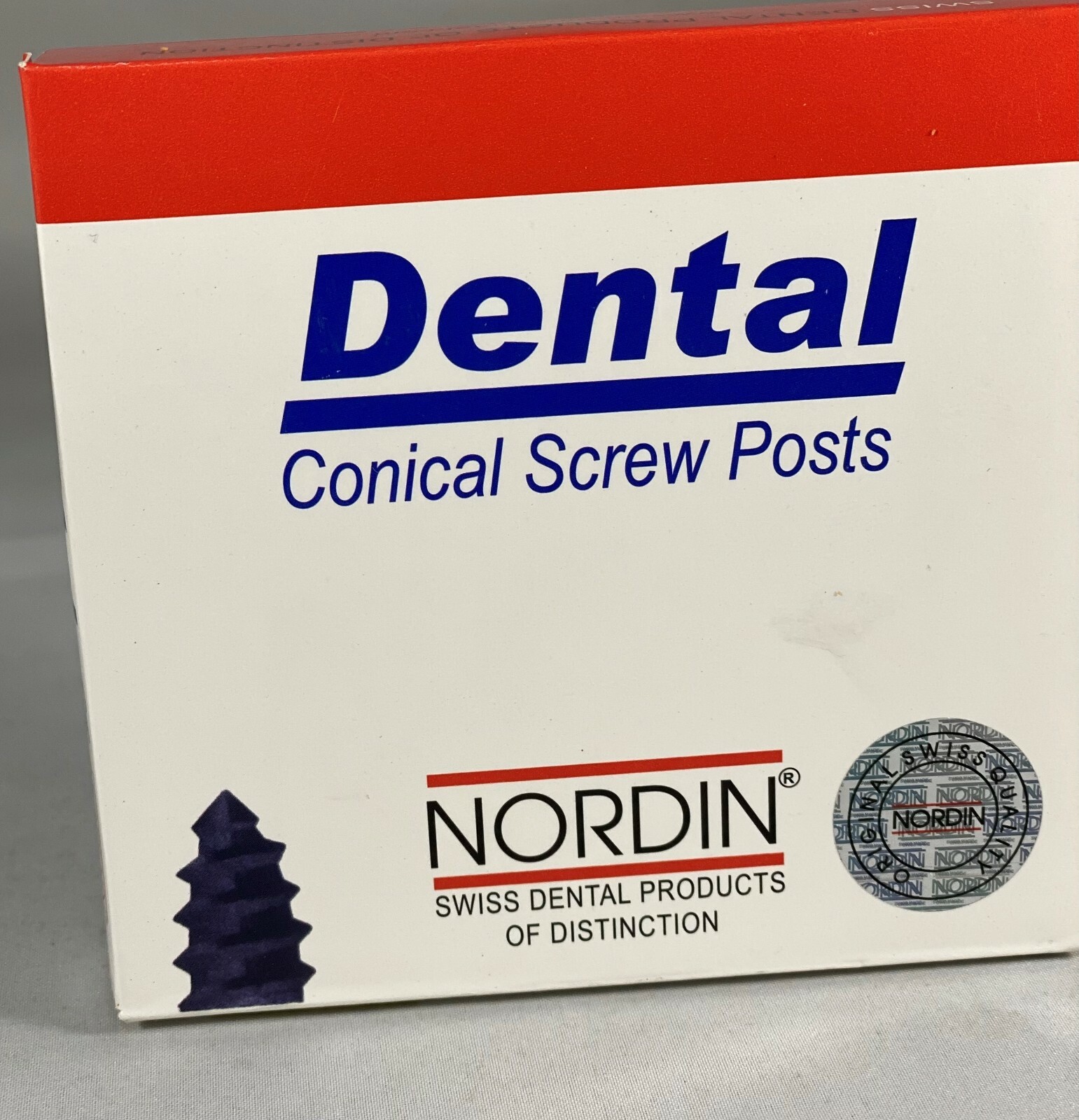 Nordin Dental Gold screw post Assortment 120 pcs+ 2 keys Kit Made in Switzerland