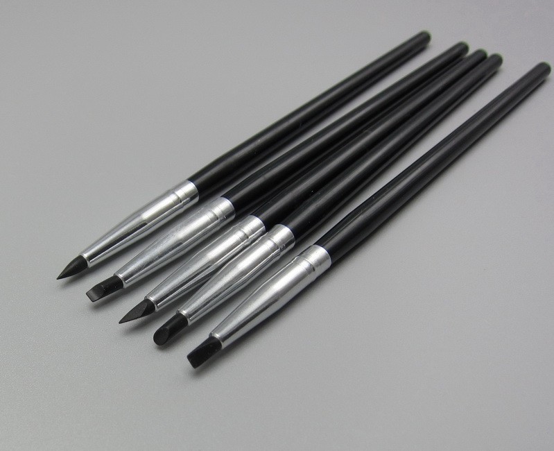 50*Dental Adhesive Composite Resin Pen Cement Porcelain Silicone Brush Pens
