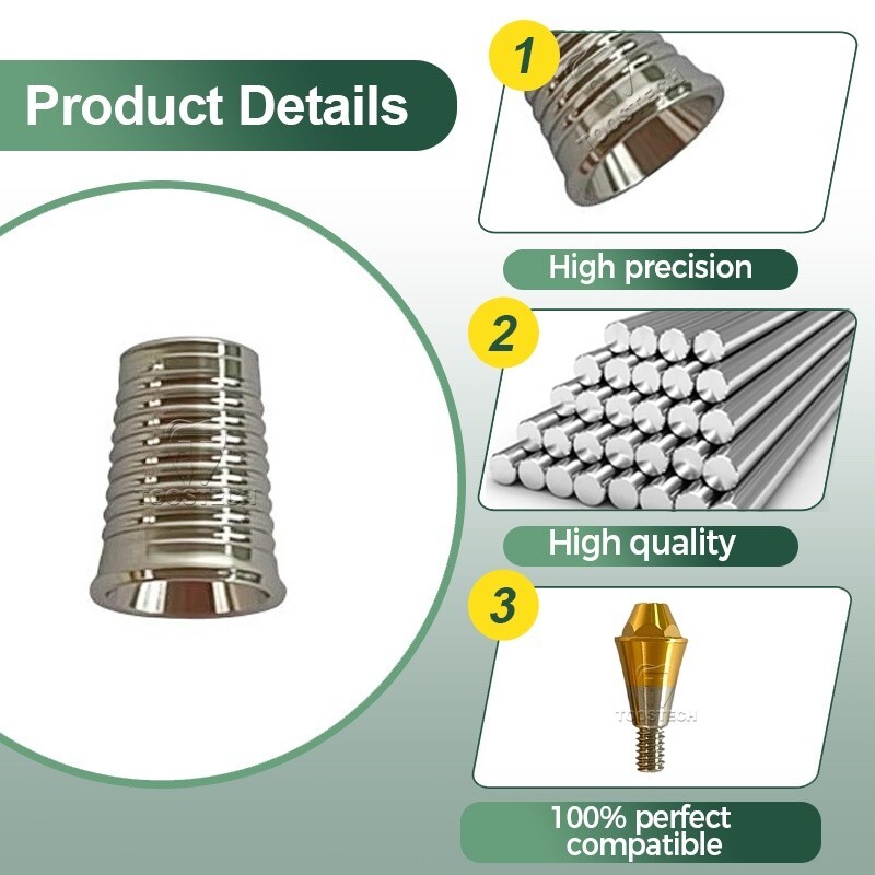Multi unit Titanium base compatible Hiossen Osstem TS Platform long short types