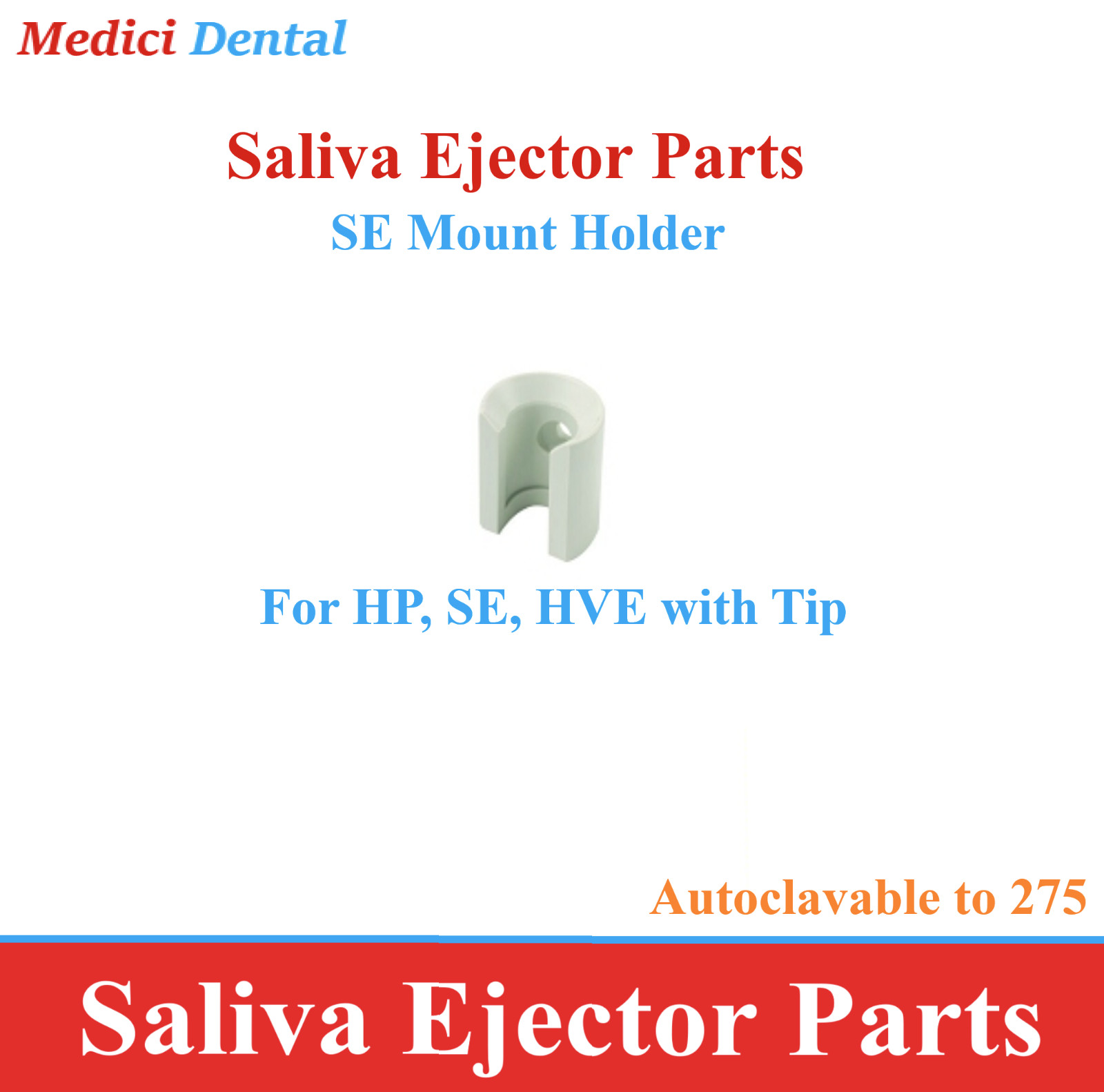 Dental HVE Valve Lever, HVE Mount Holder, SE Valve Lever, A/W Mount, SE Traps
