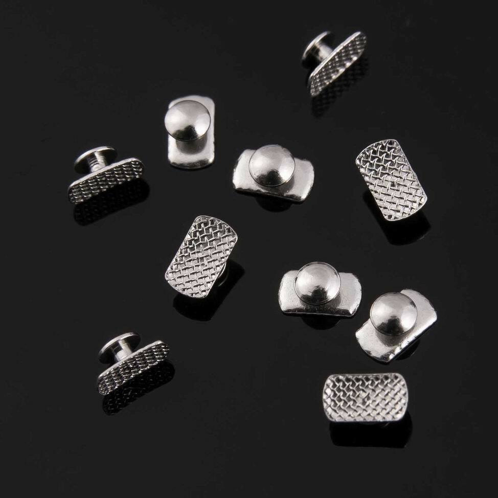 J&J Ortho™ Bondable Orthodontic Lingual Button Trapezoid 10pcs