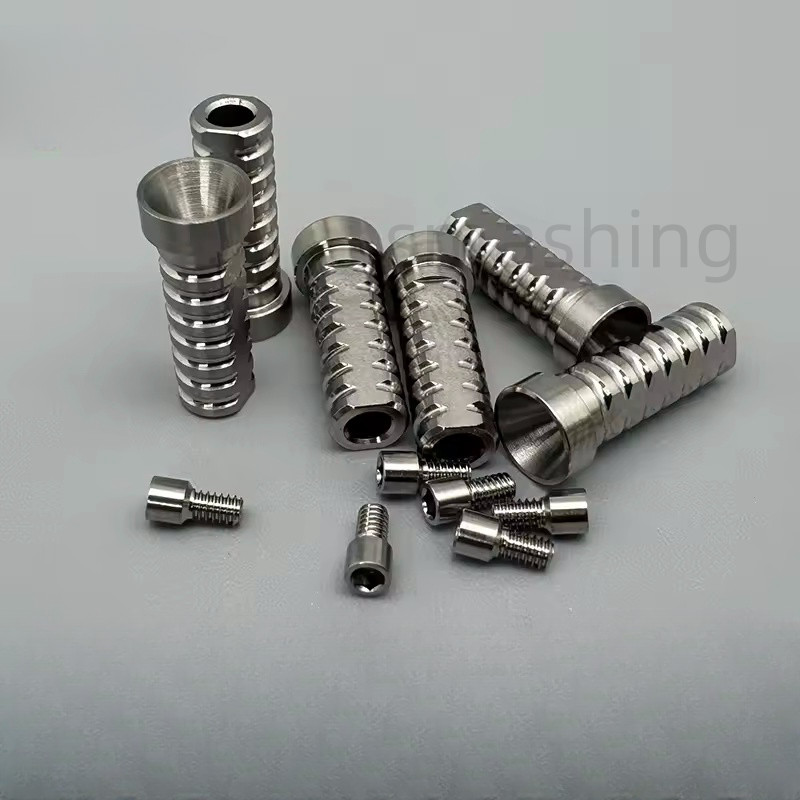 50x Titanium Temporary Cylinder Ti MU Sleeve Multi Unit4.8 Abutment Fit With Oss