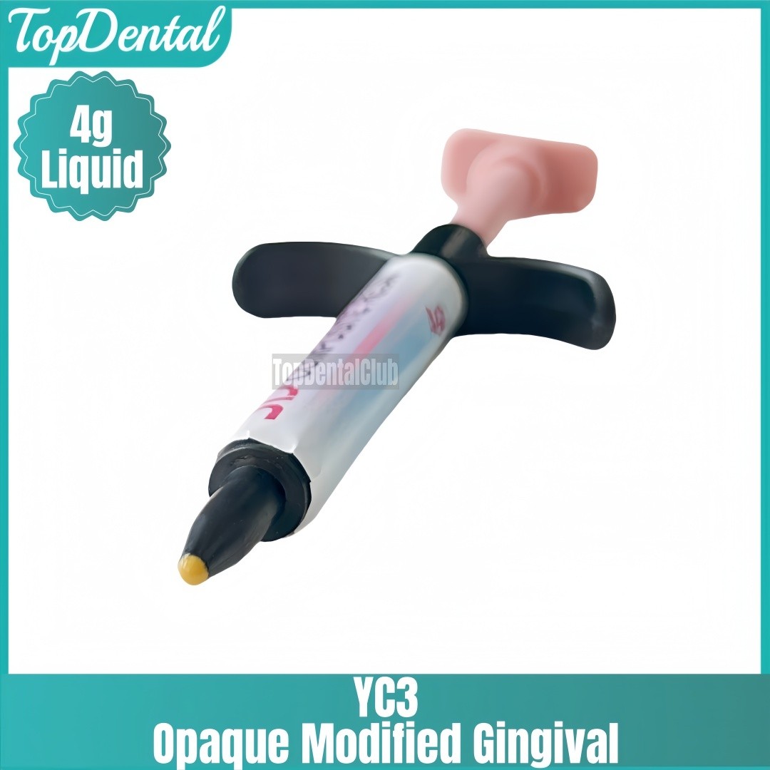 Opaque Modified Gingiva Dental Gingiva Aesthetic 3D Gum Composite Pink Resin 4g