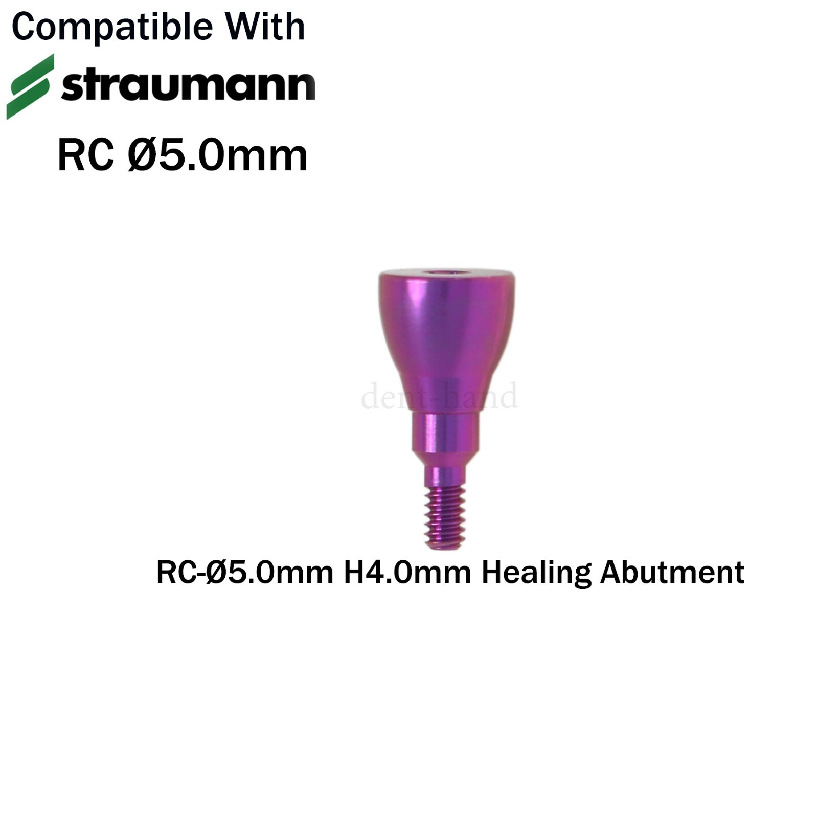 RC Dental Healing Abutment Caps Cover Screw Fit ITI Straumann BL/BLT Implant Sys