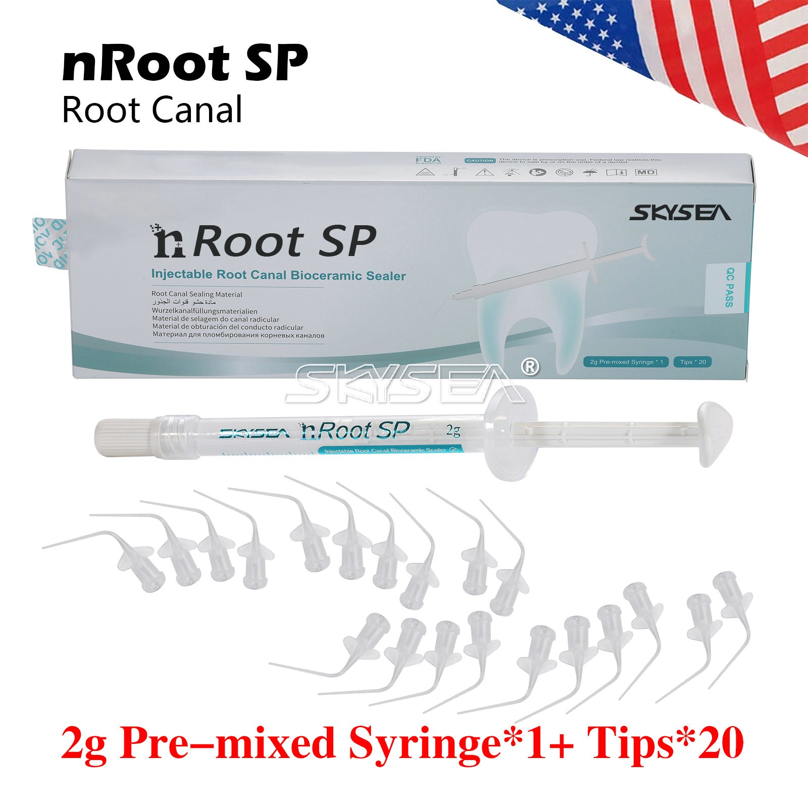 nRoot SP Dental Endo Filling Bioceramic Root Canal Sealing Material