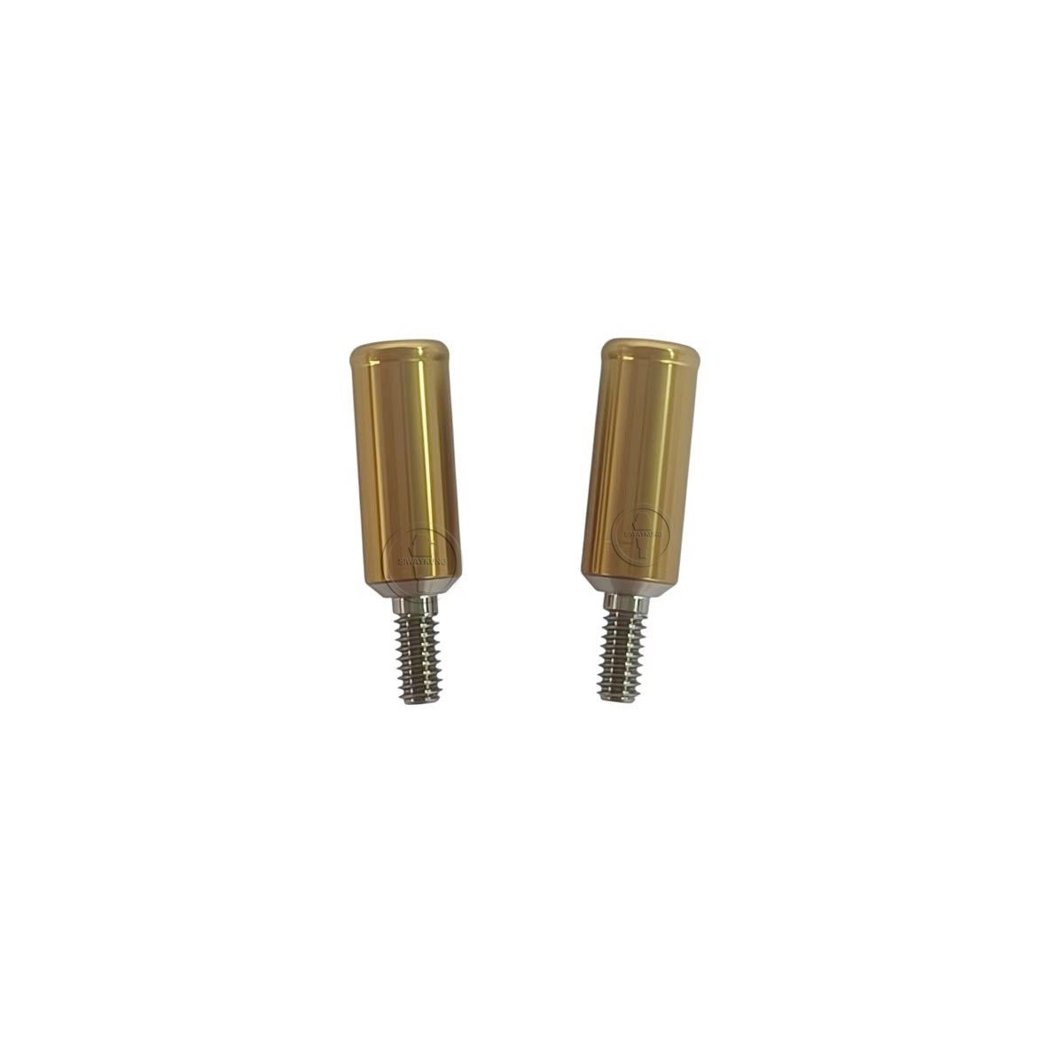 Locator abutment full set male caps fit to Implant Direct D3.75 GH0.5-7.5