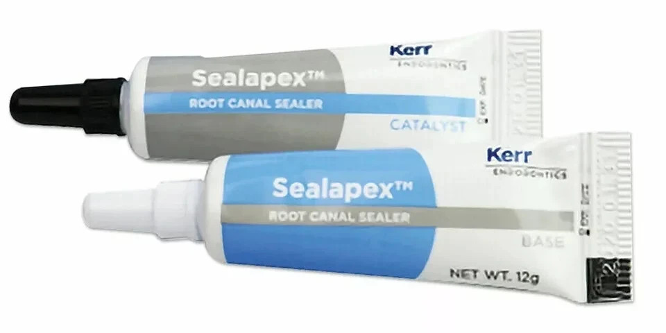 Kerr Endo Sealapex Root Canal Sealant Base & Catalyst Tubes In Endo- Dental