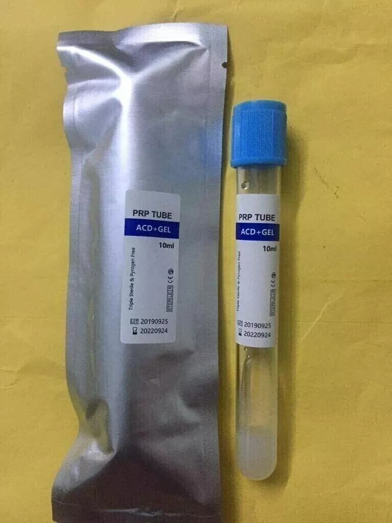 10 Tubes PRP Tubes ACD Solution A and Gel 10 mL Expiry November 2026