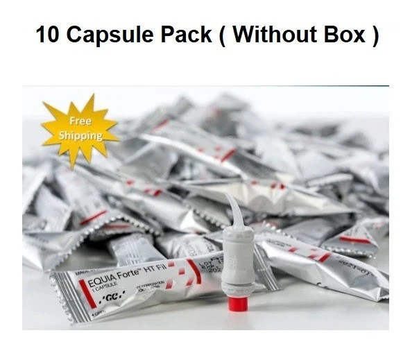GC JAPAN EQUIA Forte HT Fil BULKFILL Glass Hybrid Dental Restorative Capsules