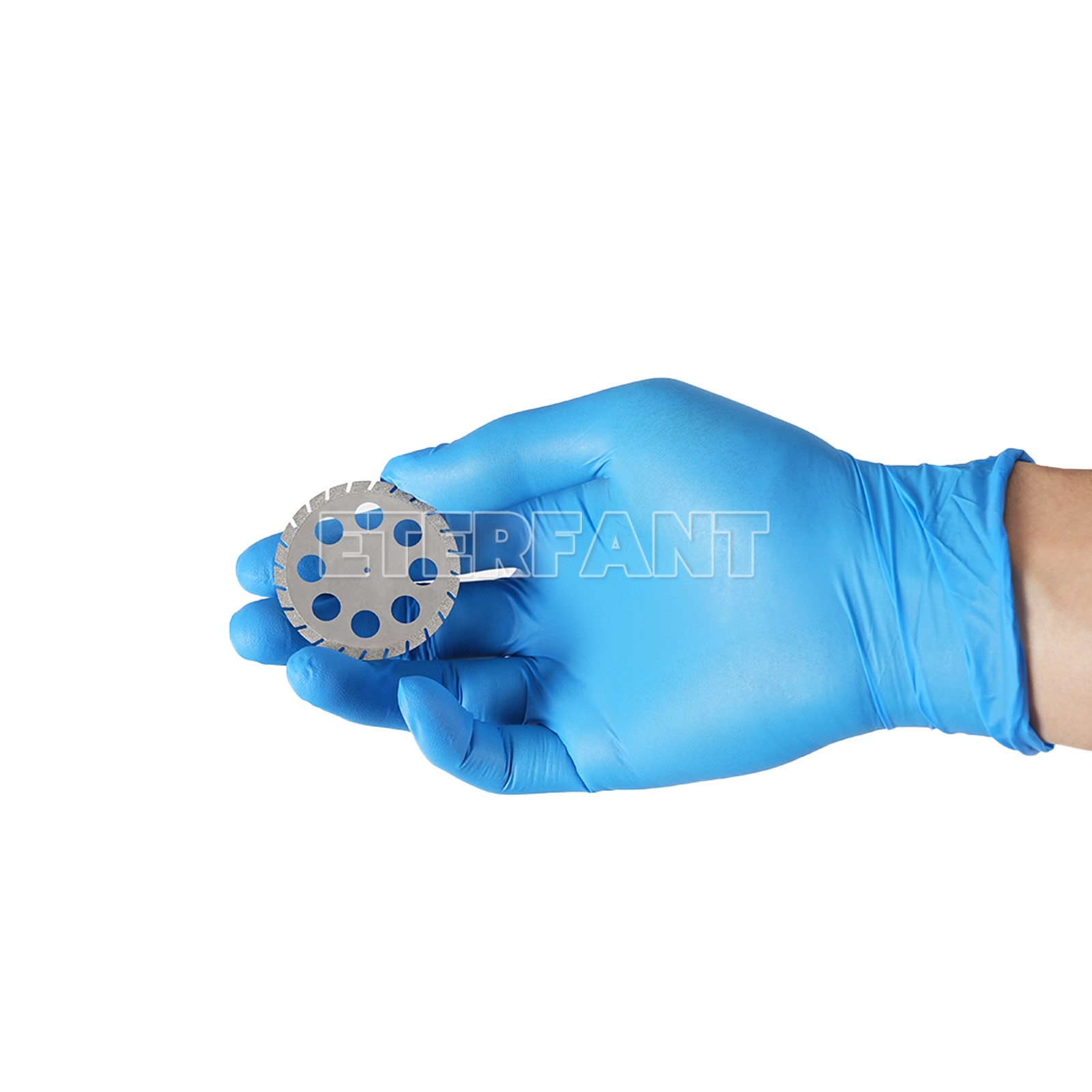 5pcs Dental Lab Diamond Cutting Disc Double Sided 45mm*0.3mm Crown Plaster Disc