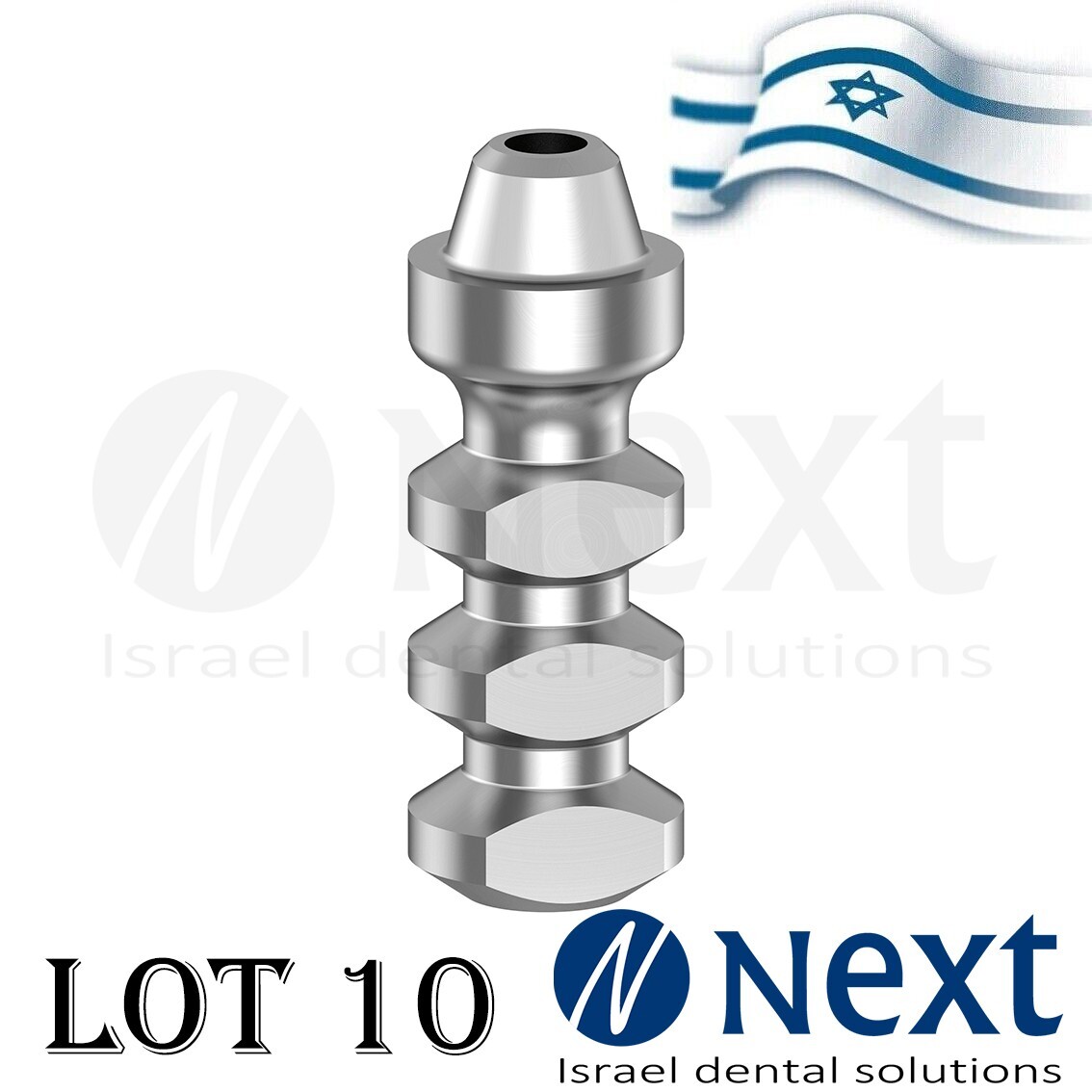 Lot x 10 New Multi Unit analog abutment 1.72 mm