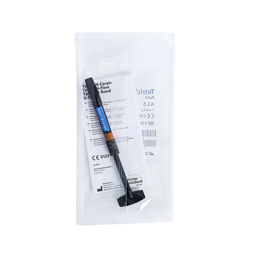 Ivoclar Tetric N Ceram LC Radiopaque Nano-Hybrid Composite 3.5g – VARIOUS SHADES