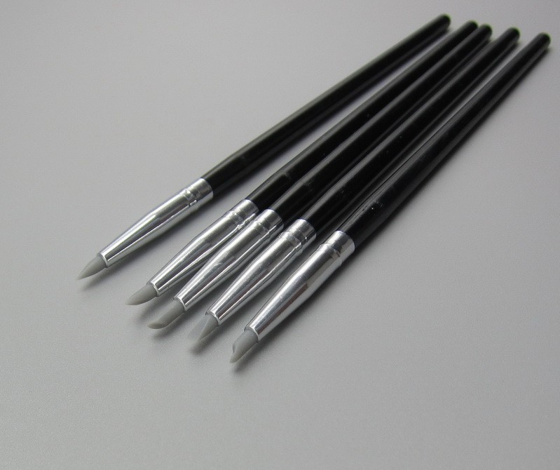 50*Dental Adhesive Composite Resin Pen Cement Porcelain Silicone Brush Pens