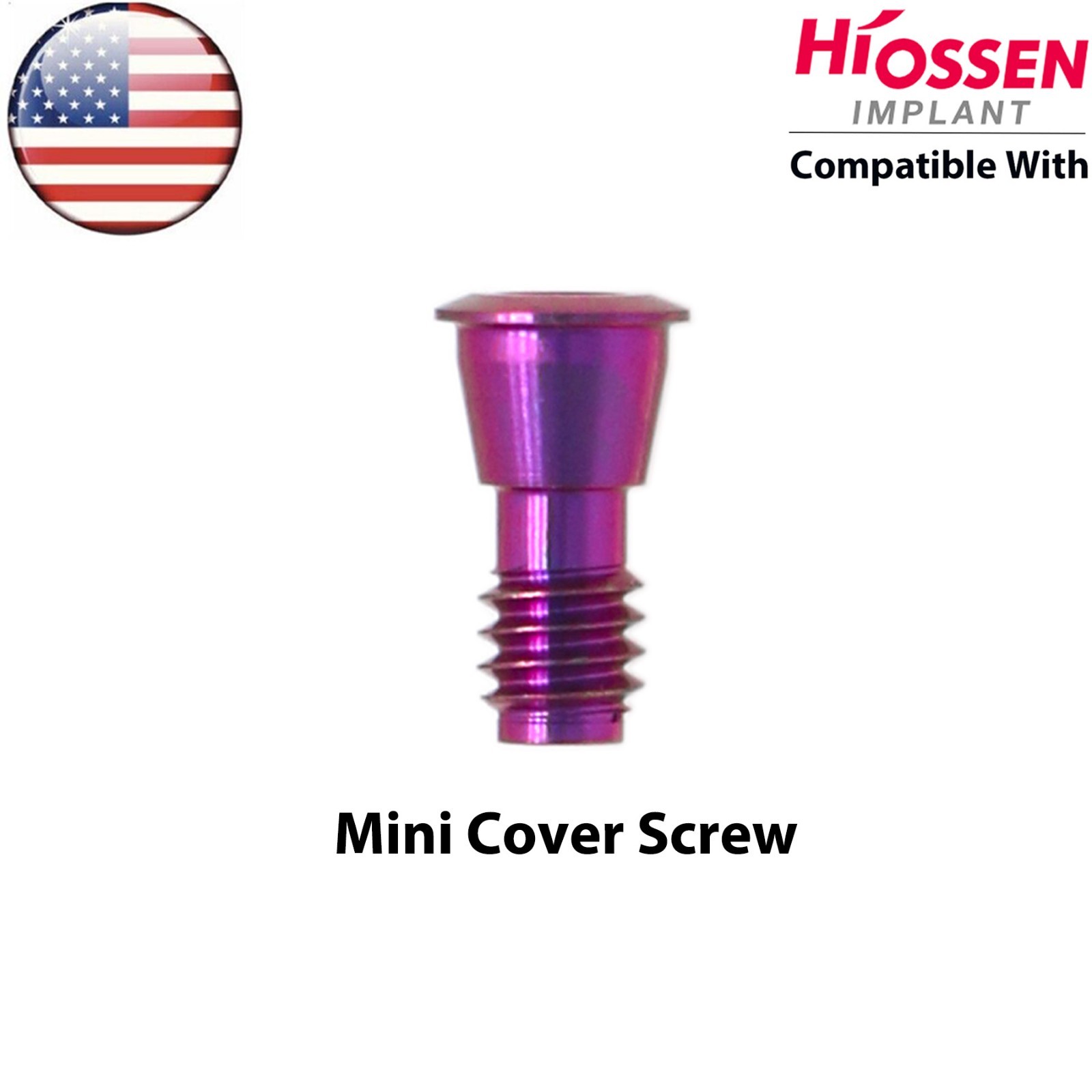 US Dental Healing Cap Abutments Fits Hiossen Osstem Mini/Regular Platorm
