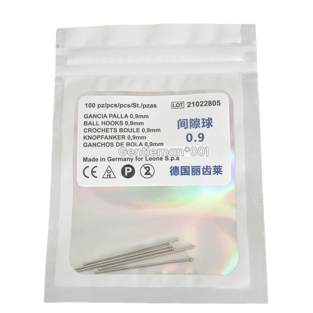 Dental Ortho Ball Retainer Clasps Tooth Hold Position Appliance Dentaurum