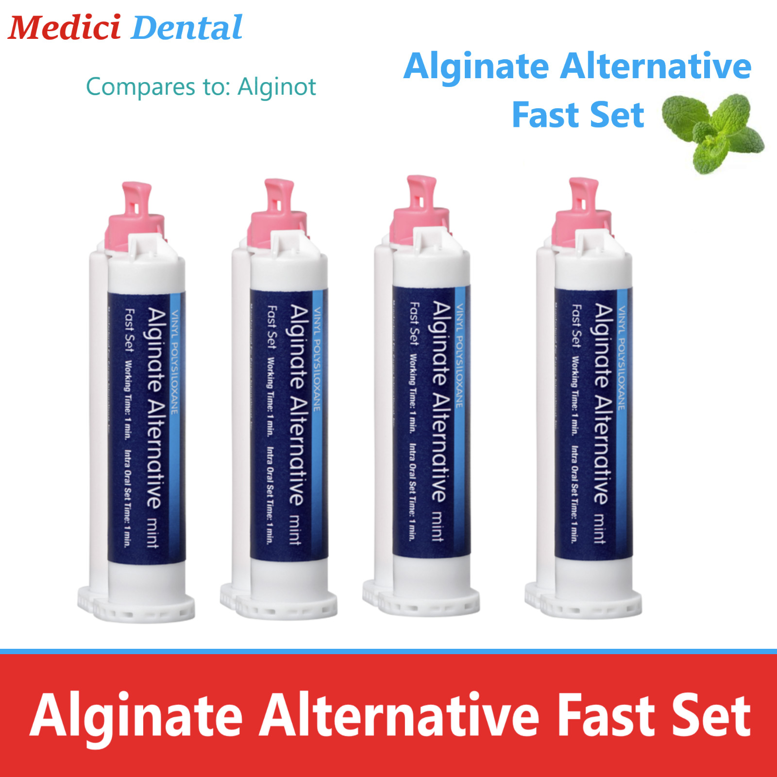 Dental Alginate 380 ml Alginate Substitute Alginate Alternative Fast Set Mint