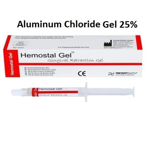 3 x Dental HEMOSTAL GEL Gingival Retraction To Stop Minor Gingival free shipping