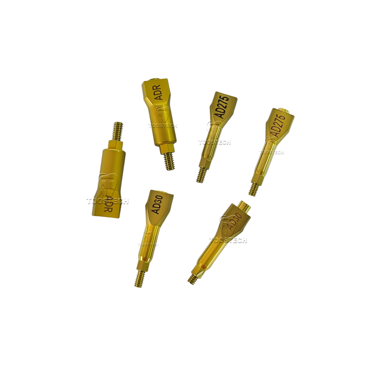 6pcs Dental Scan Body for CAD/CAM Compatible with Adin