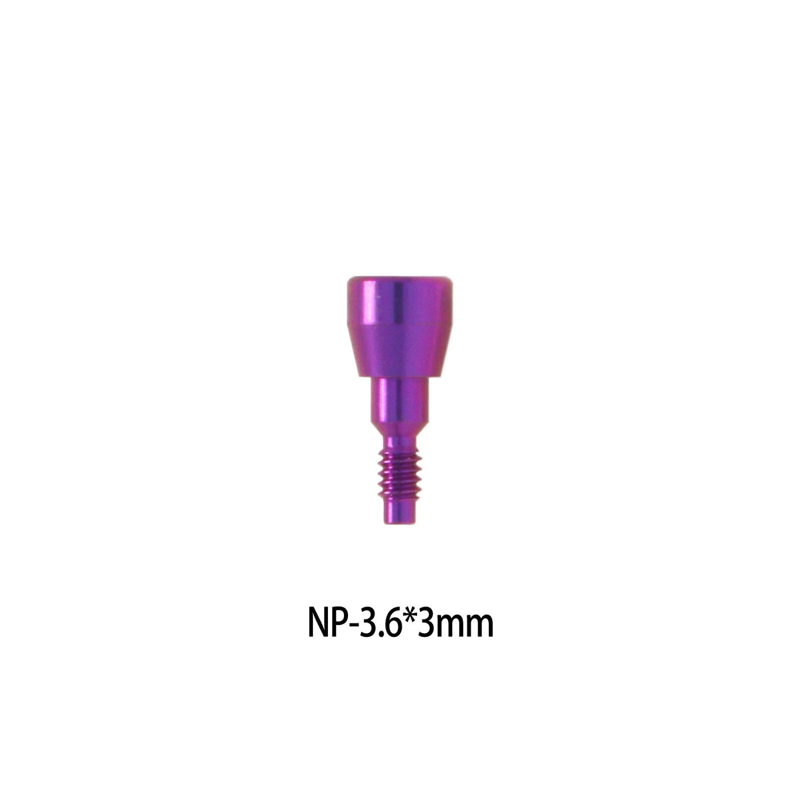 Dental Healing Abutment Conical Connection Fit Nobel Active 3.6/5.0/6.0 H3/5/7mm