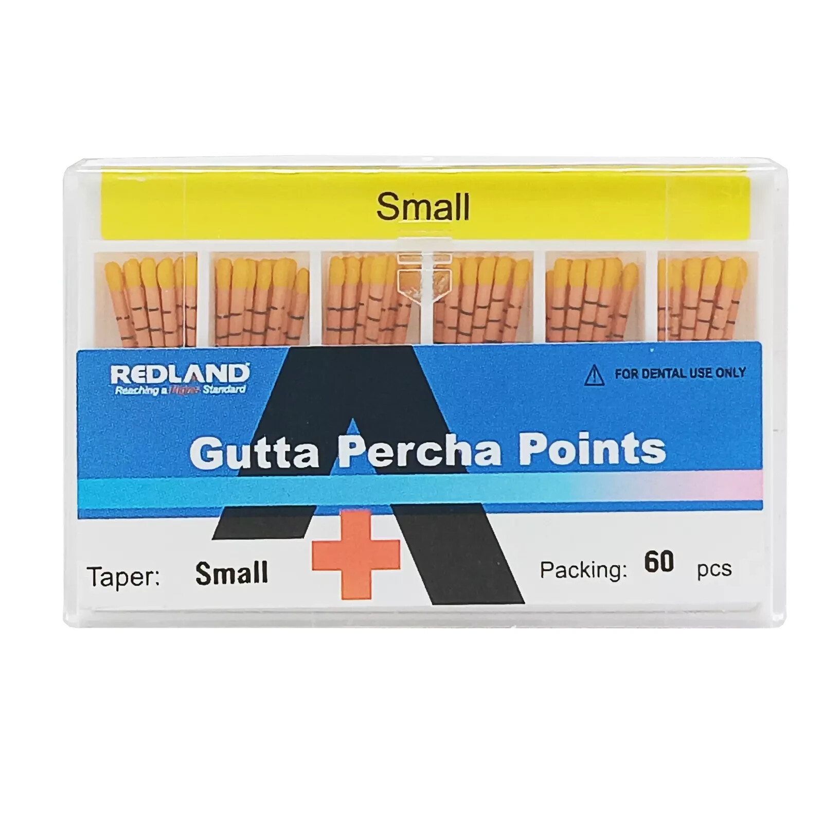 REDLAND MM marked Gutta Percha Points 60/Pk (FITS DENTSPLY WaveOne Gold files)