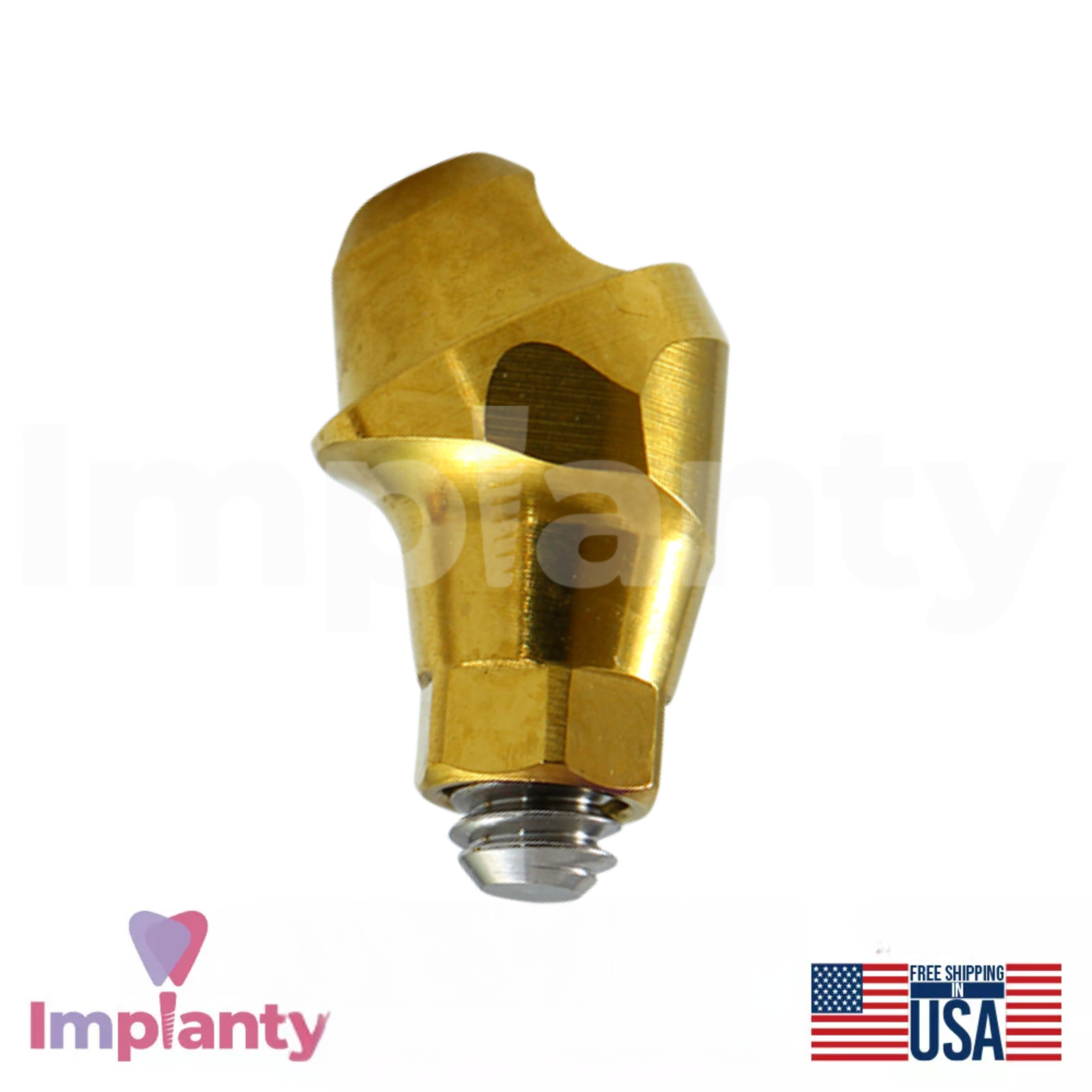 Angled Multi Unit 1.6 Dental Kit 30° Active Hex Conical Connection RP