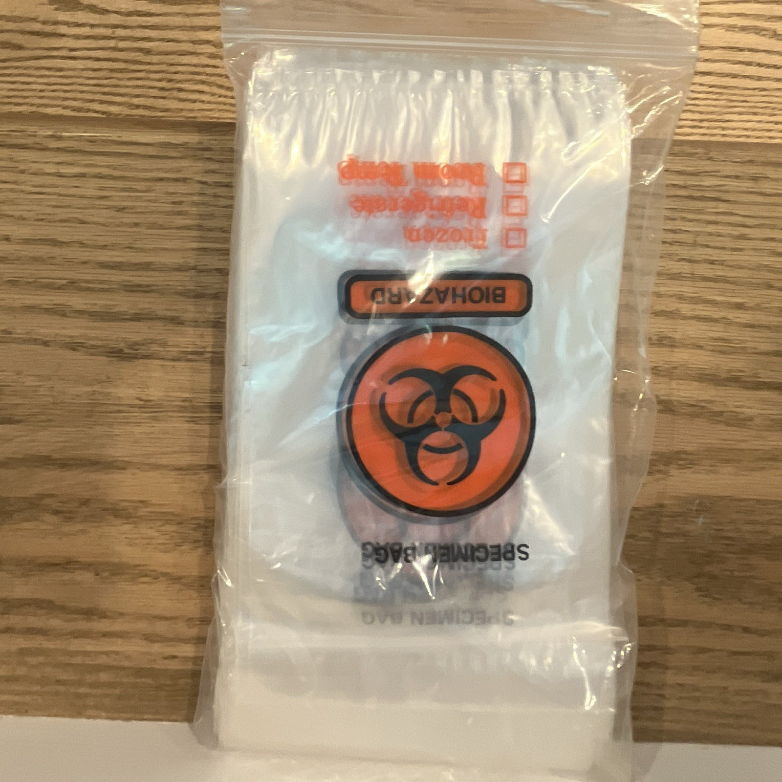 Biohazard Specimen Bag Sealable Medical Laboratory Specimen Bag