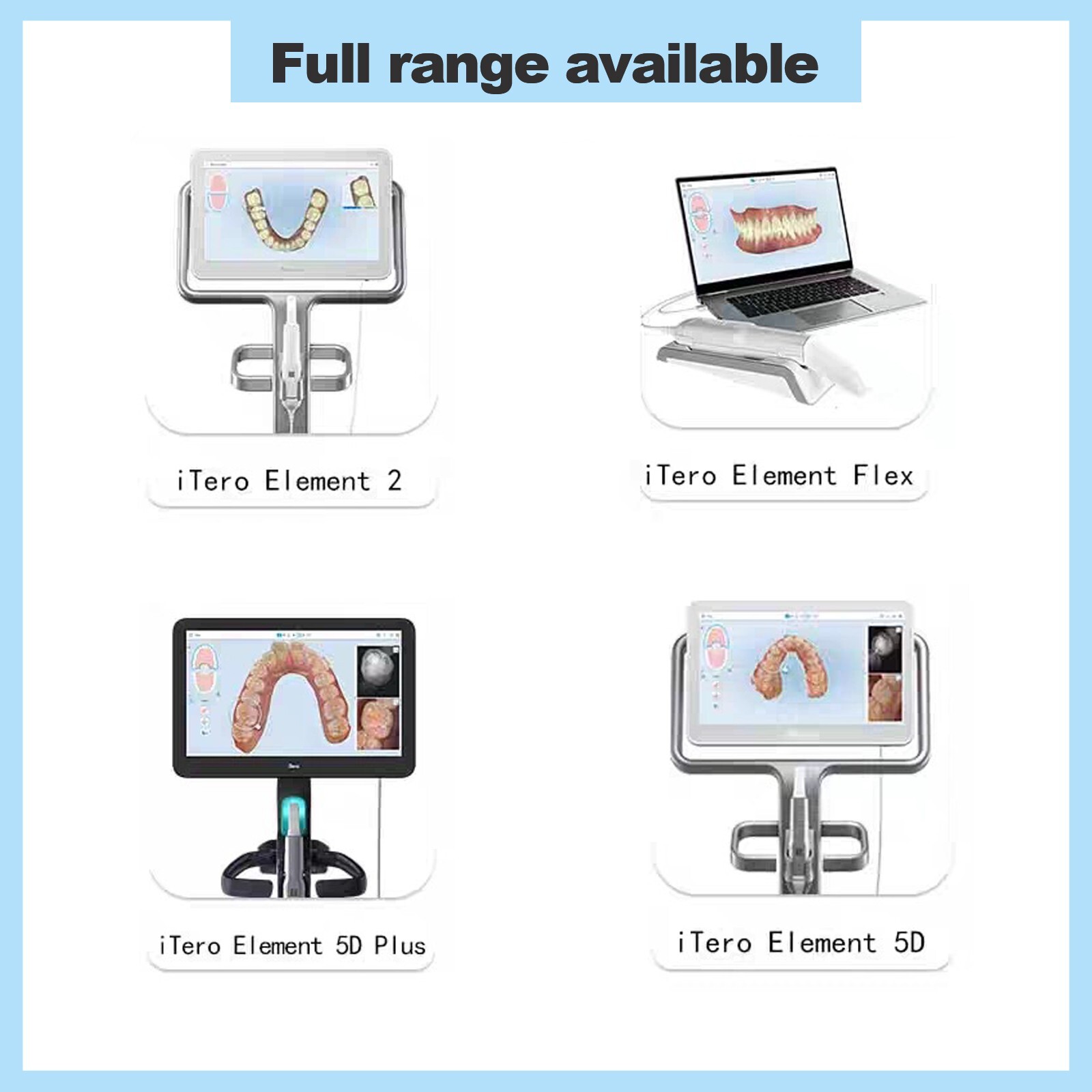 25Pcs Dental Scanner Intraoral Sleeves Disposable Protective Cover for iTero