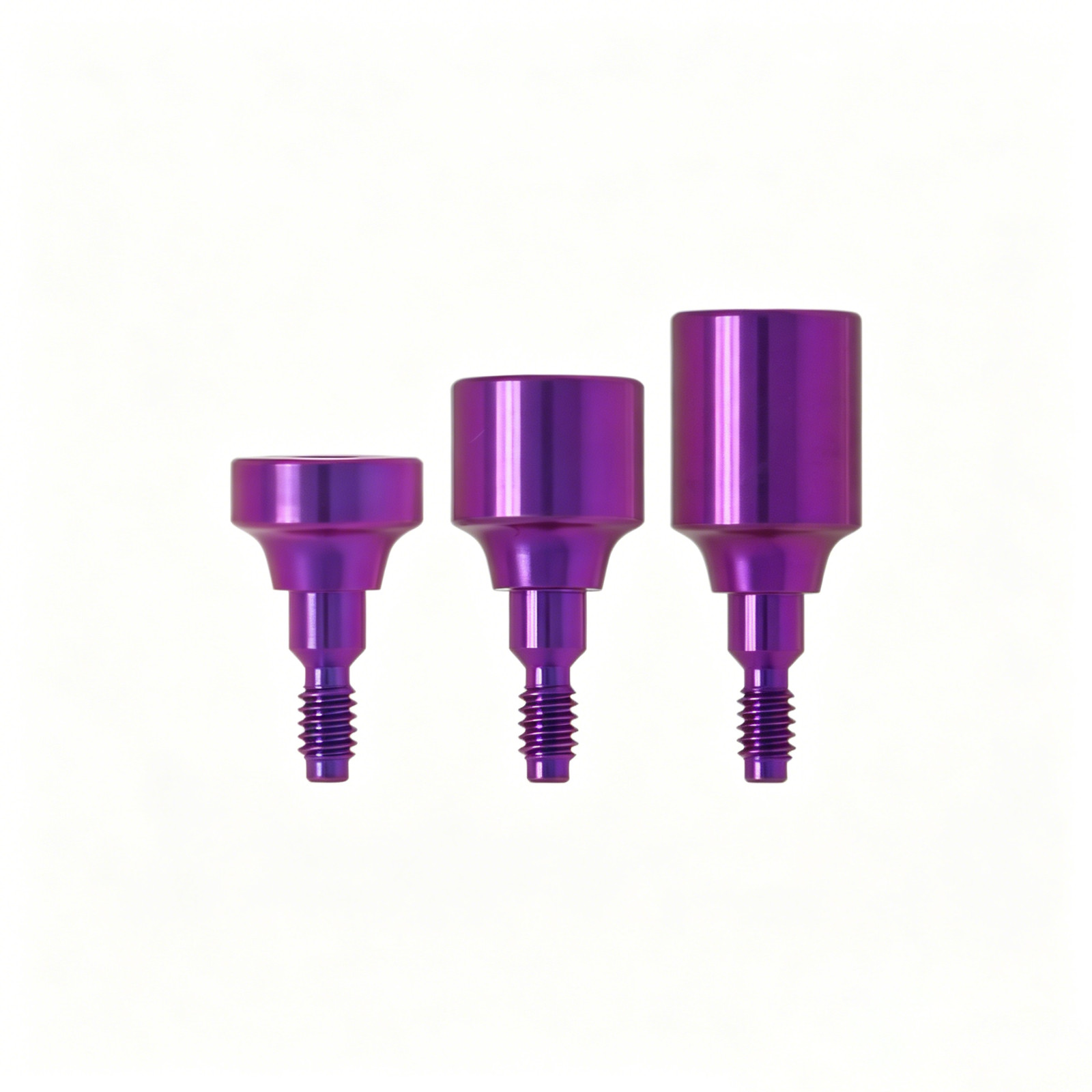 US 5Pcs Dental Healing Abutment Fit NobelActive Biocare NP/RP Conical Connection