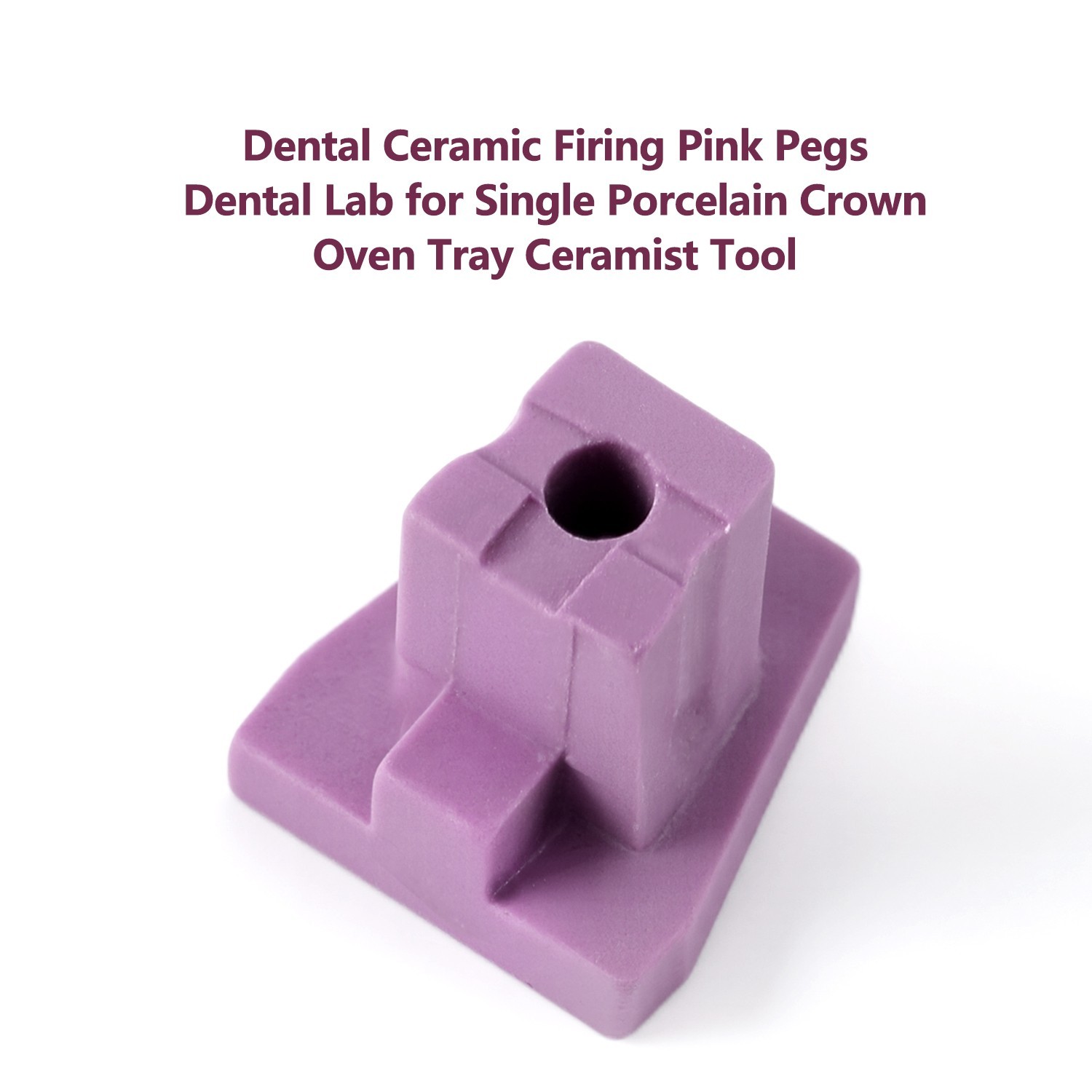 40Pcs Dental Lab Tray Ceramic Firing Pegs Holding Furnace Porcelain Oven 4 Model