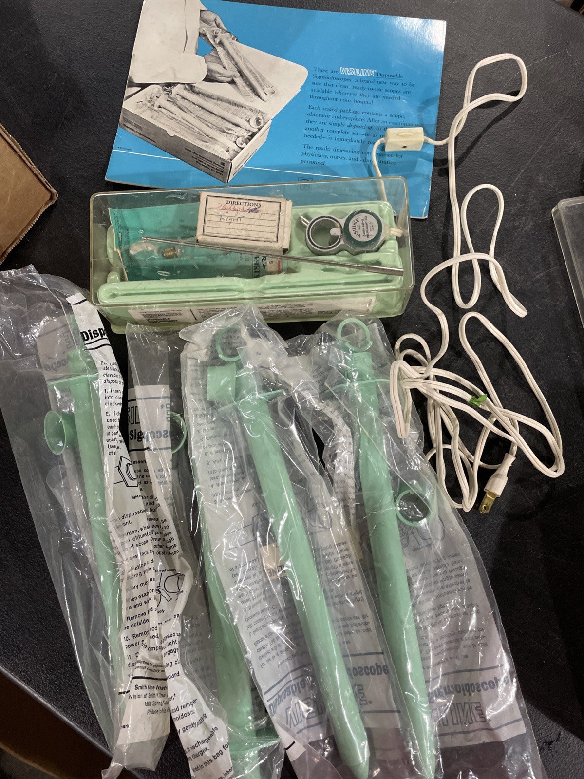 Smith Kline “VISILINE” Disposable Sigmoidoscopes