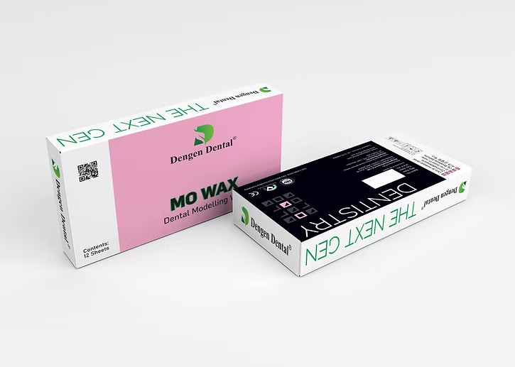Dengen Dental Modelling Wax Use for Dentures Teeth Setting 12 Sheets