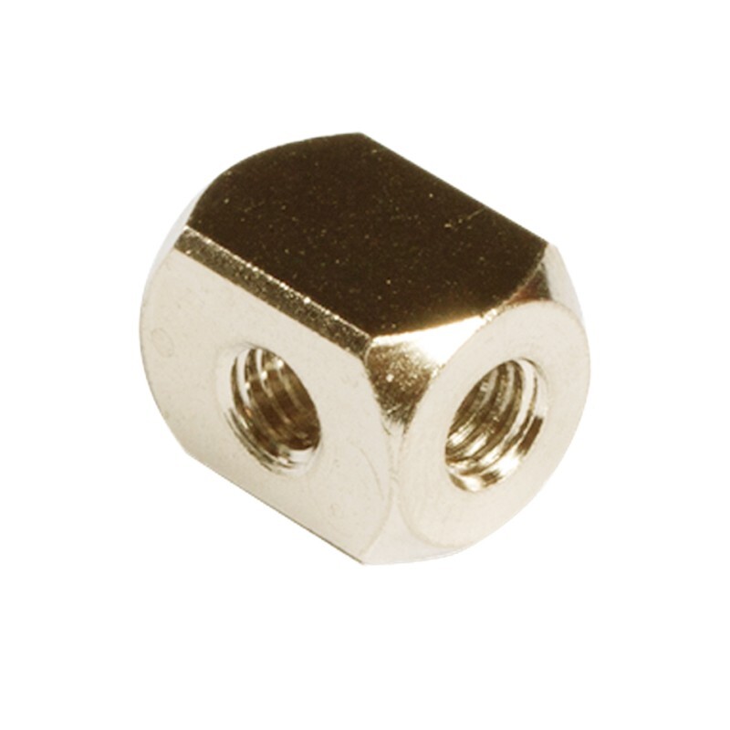 REDLAND Dental Brass cross Connector Female (25/pk) (DCI Type)