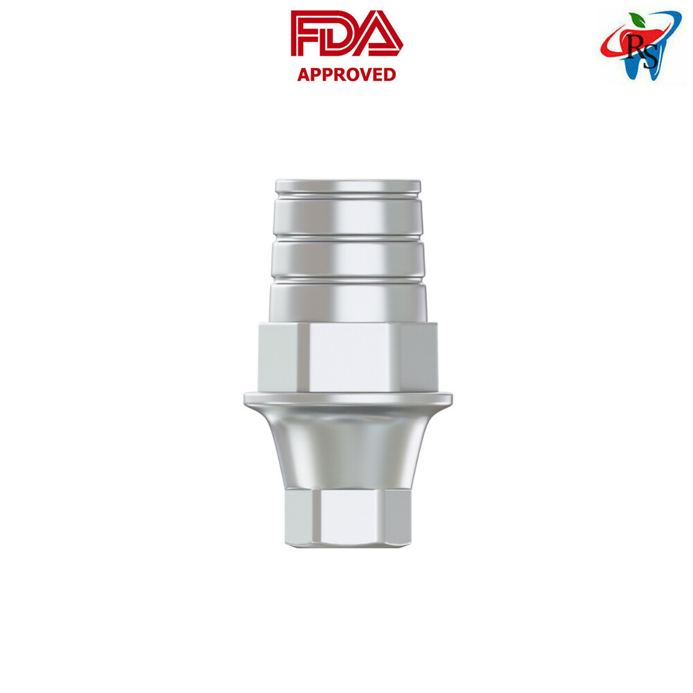10pcs DSl Ti-Base Abutment CAD/CAM Titatium Conical Connection RP Ø4.3mm-5.0mm