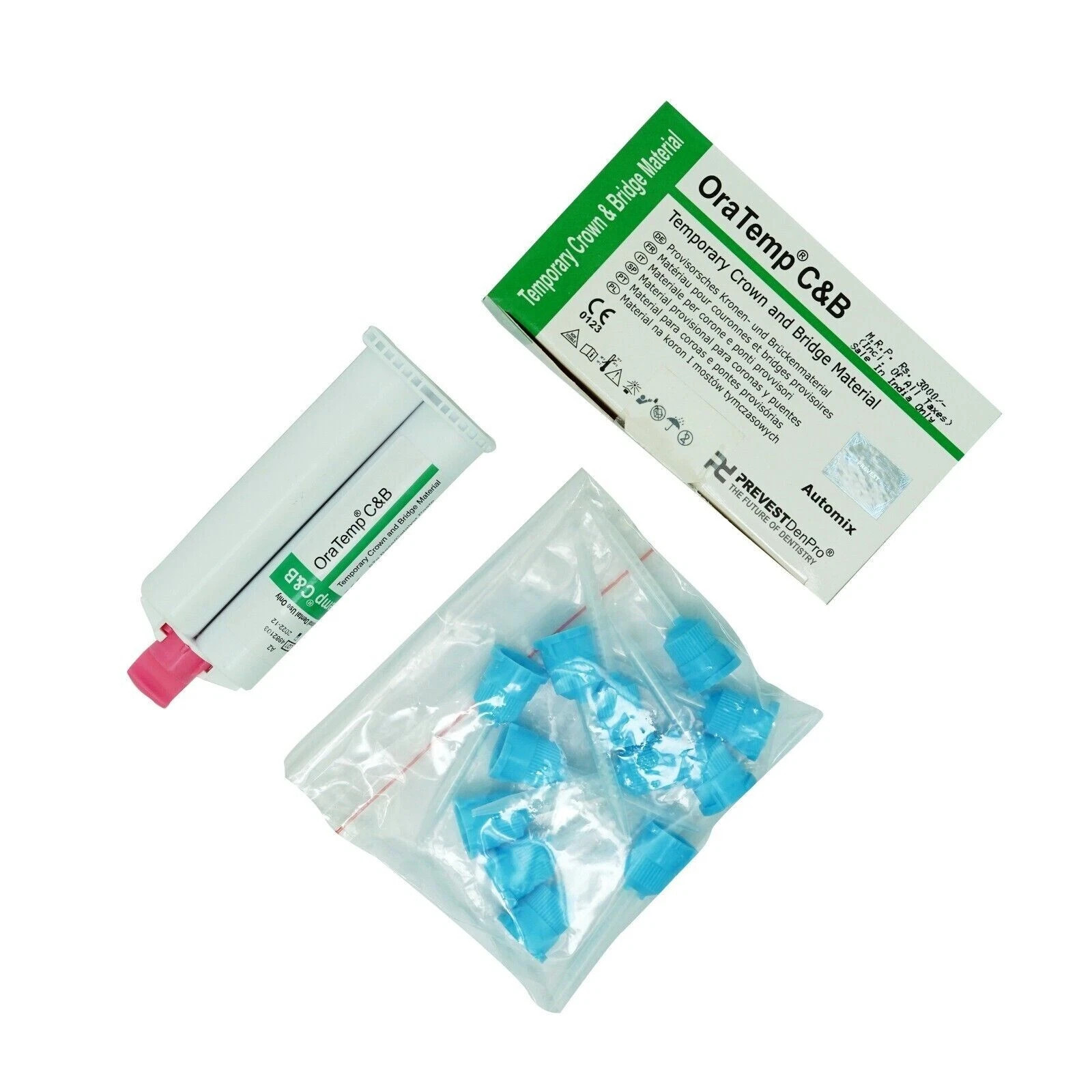 Prevest Oratemp C&B-67 gm Temporary Crown and Bridge Material- Automix Free Ship