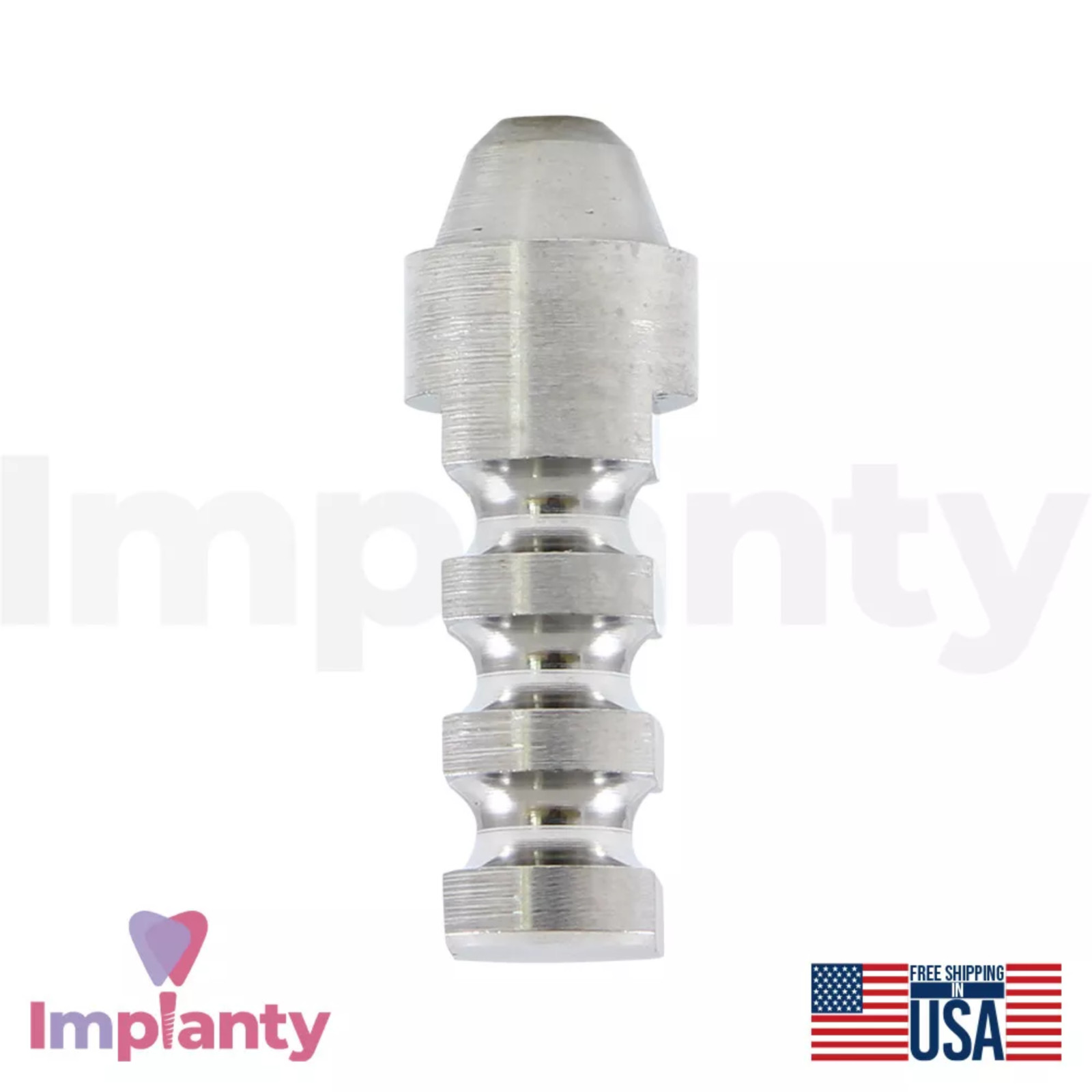 1x Dental Analog For Multi Unit 1.6mm Screw Platform Prosthetic Dentistry Lab