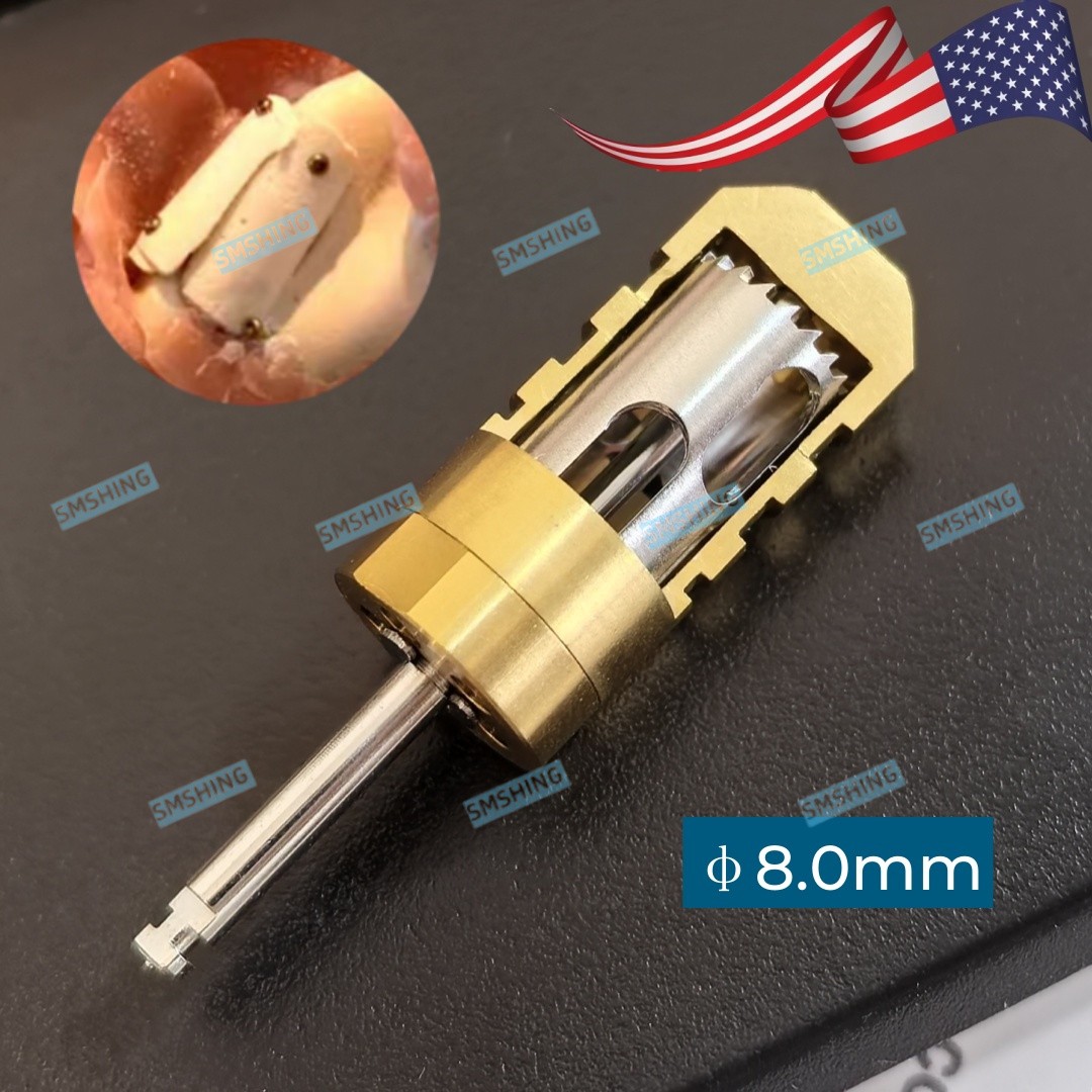 Dental Drill Harvest Half Moon Bone Collector Trephine Graft Drilling SLT USA