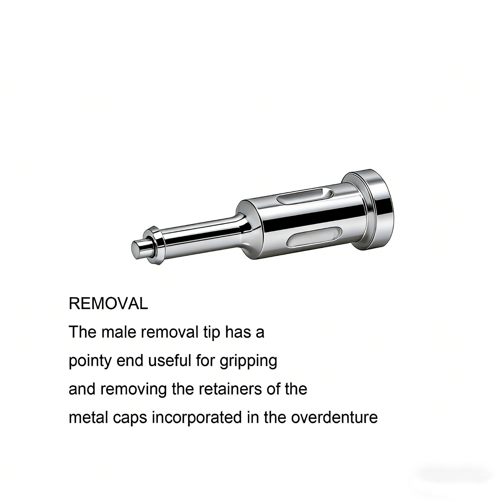US Multi Function 3-in-1 Dental Legacy Locator Abutment Driver Tool Male Remover