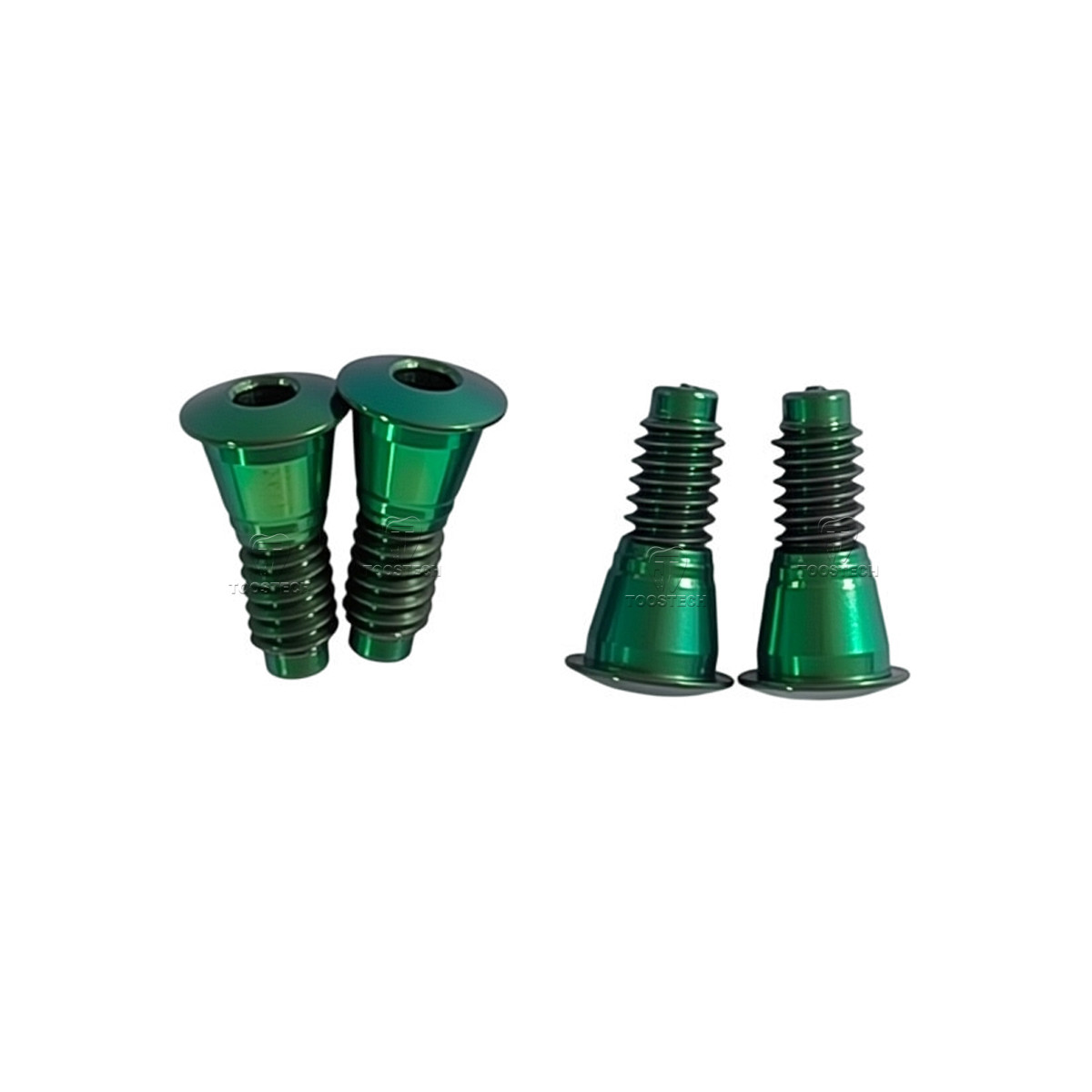 10Pcs Titanium cover screw compatible Hiossen Osstem TS Platform Regular Mini
