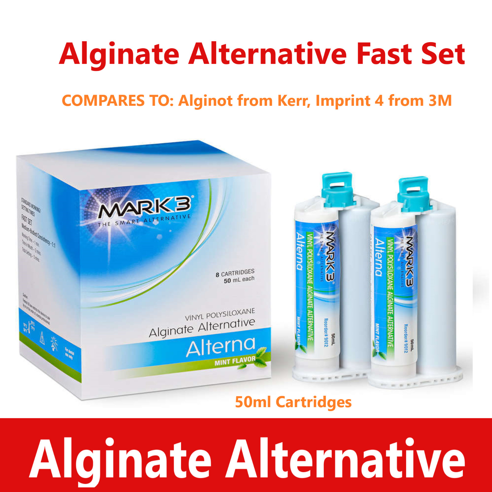 Dental Alginate 380 ml Alginate Substitute Alginate Alternative Fast Set Mint