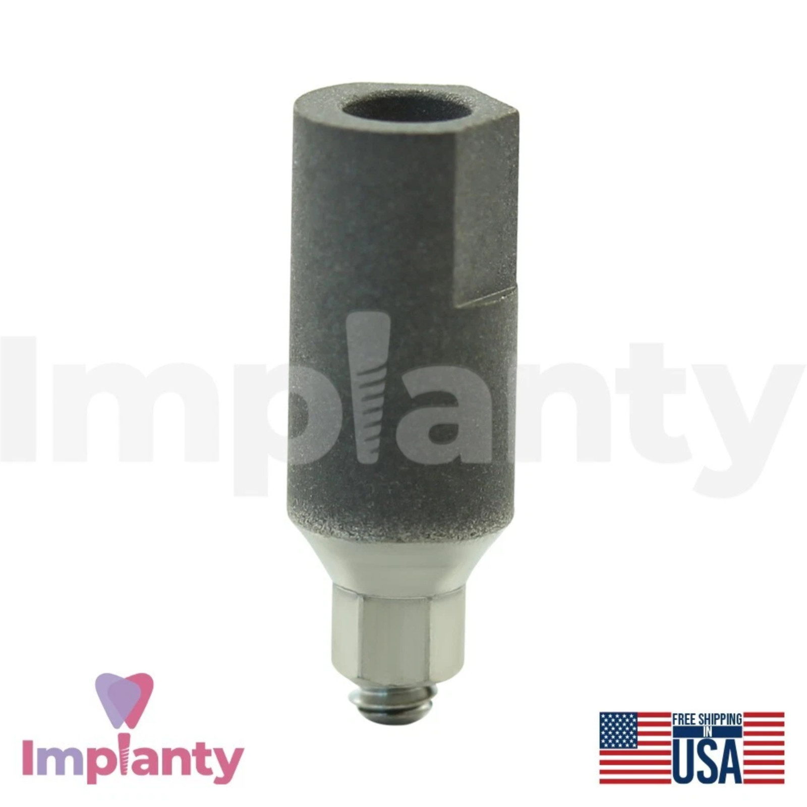 10x GDT Dental Titanium Scan Body For CAD/CAM Slim Platform Int Hex 2.0mm