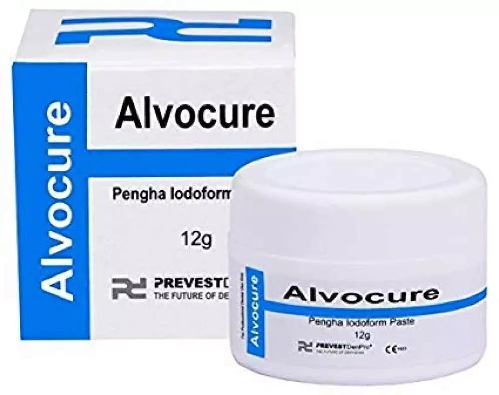 Dental ALVOCURE Pengha Iodoform Surgical Dressing Dry Socket Paste 12g Jar