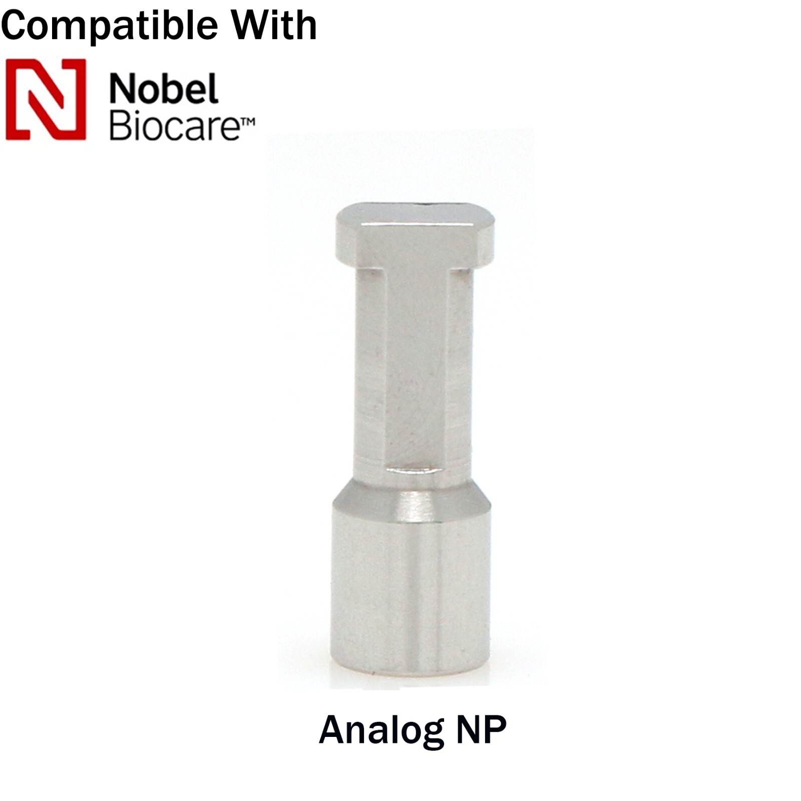Dental Lab Analog fits Hiossen Oss Regular/Mini Nobel Active NP/RP ITI NC/RC