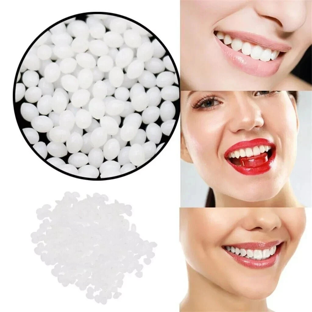 Dental Thermal Fitting Beads Replacement Temporary Tooth Denture 25g Material