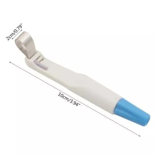 Dental Cotton Roll Holder 2.1*2.6 cm Moisture Clip Stainless Steel Autoclavable