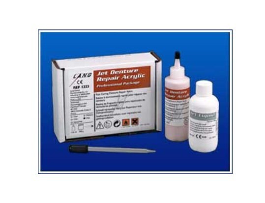 Jet Denture Repair Acrylic Denture Repair Acrylic – Pink, Fast Set 1223-P