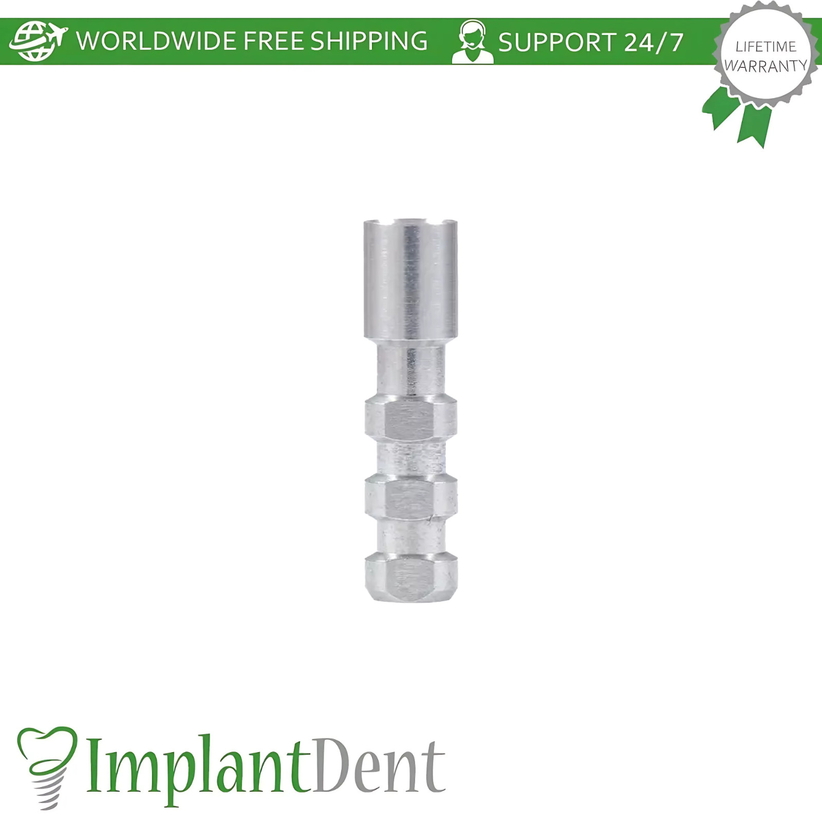 10x Slim Spiral Dental Fixture Full Set Int Hex Connection System 2.0mm Titanium