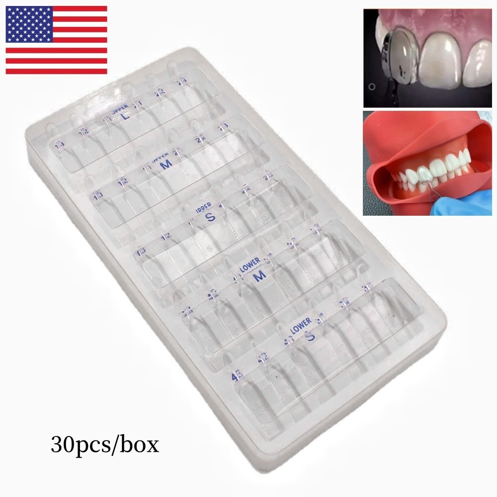Dental Veneers Mould Composite Resin Light Cure Anterior Front Teeth Restoration