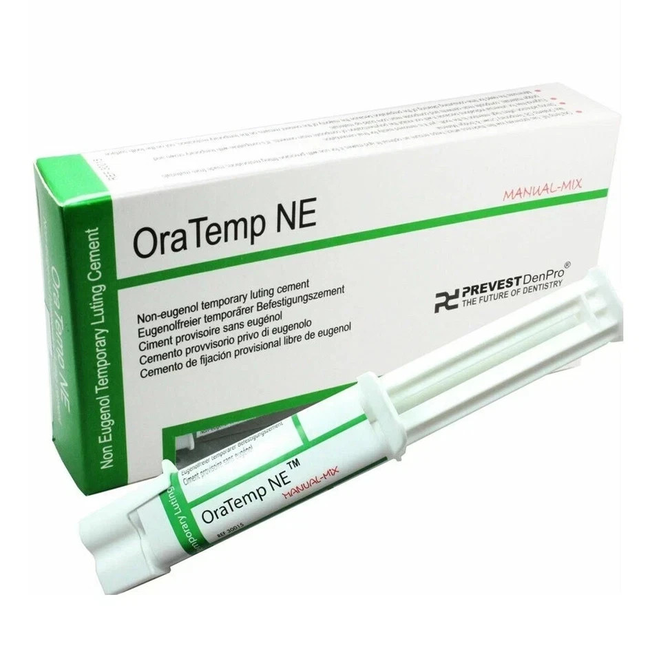 Prevest DenPro OratempNE Non Eugenol Cement Cartridge Base Catalyst 15gm FREE sh