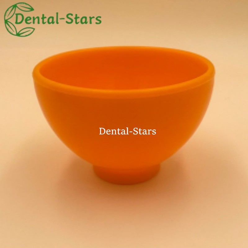 Dental Flexible Mixing Bowl Silicon Autoclavable For Plaster Impression Material